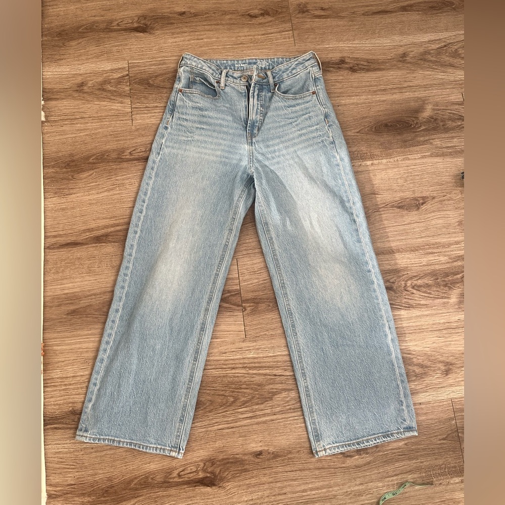 Old Navy Sky High Wide Leg Jeans 2